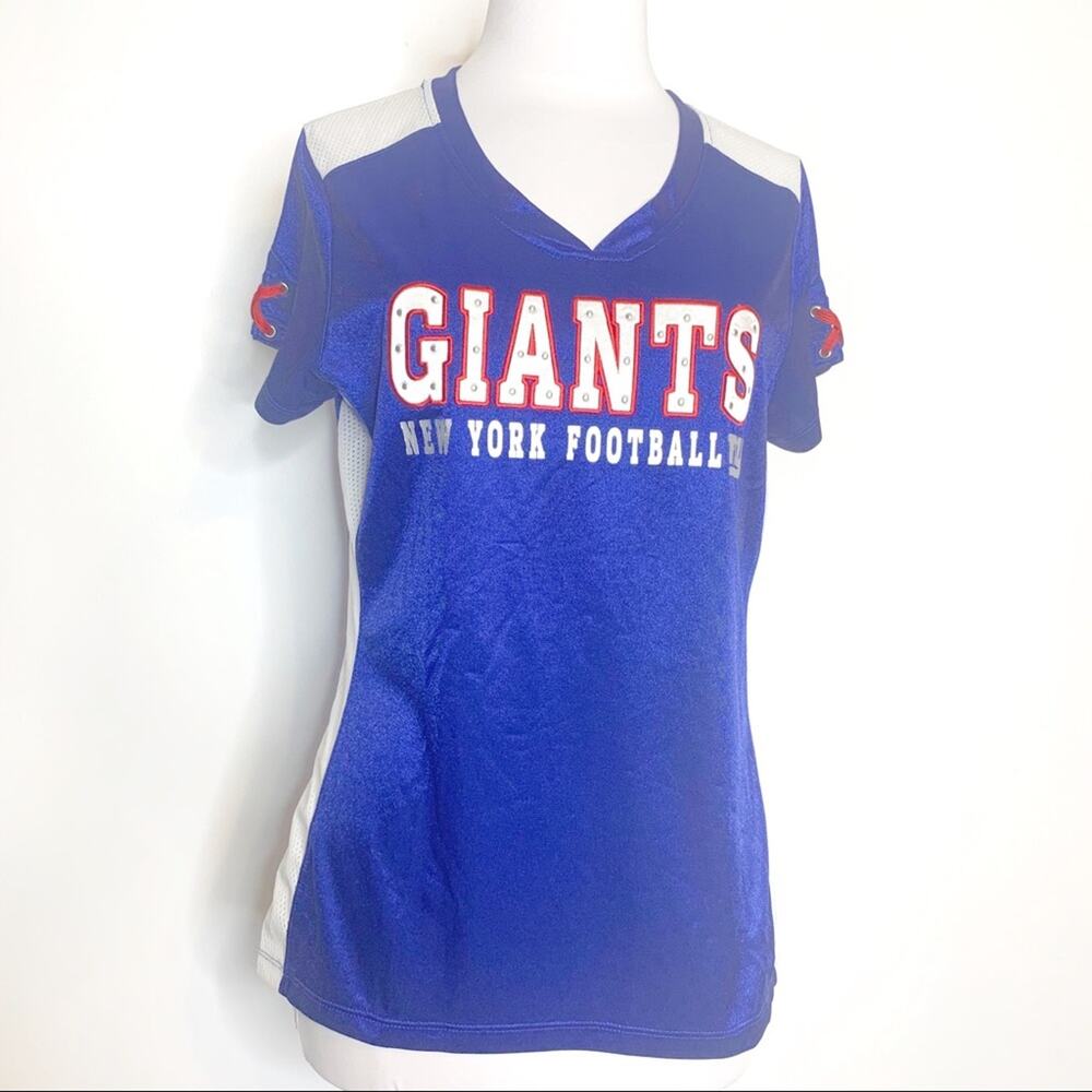 NWT‎ New York giants football jersey studded top